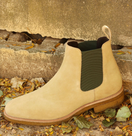 Chelsea Boot - Sand Lux Suede